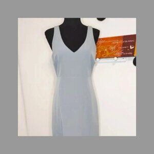 Show Me Your Mumu Jenn Maxi Dress Silver Sage Formal Dress Size Large